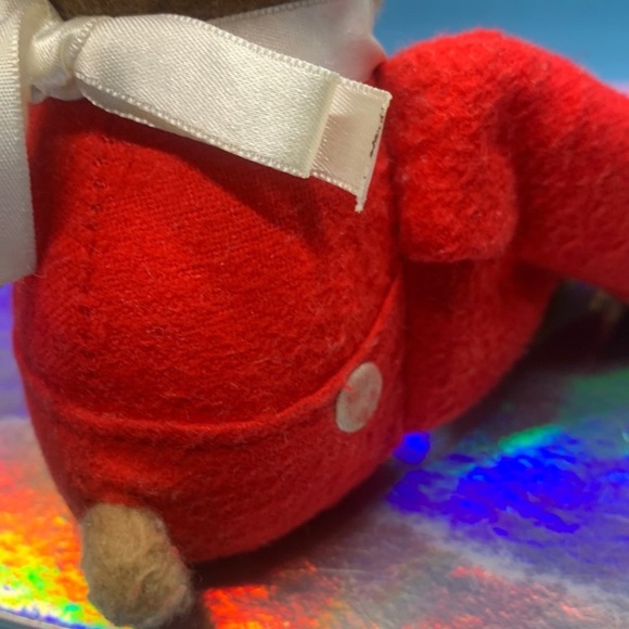 1986 Vtg Hallmark Randy Reindeer plushy - Picture 5 of 10